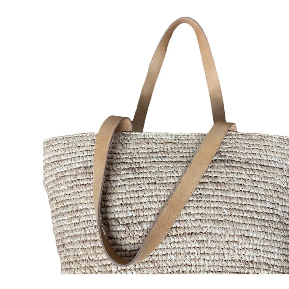 SKEMO Embellished Straw Bag - Picture 6 of 15